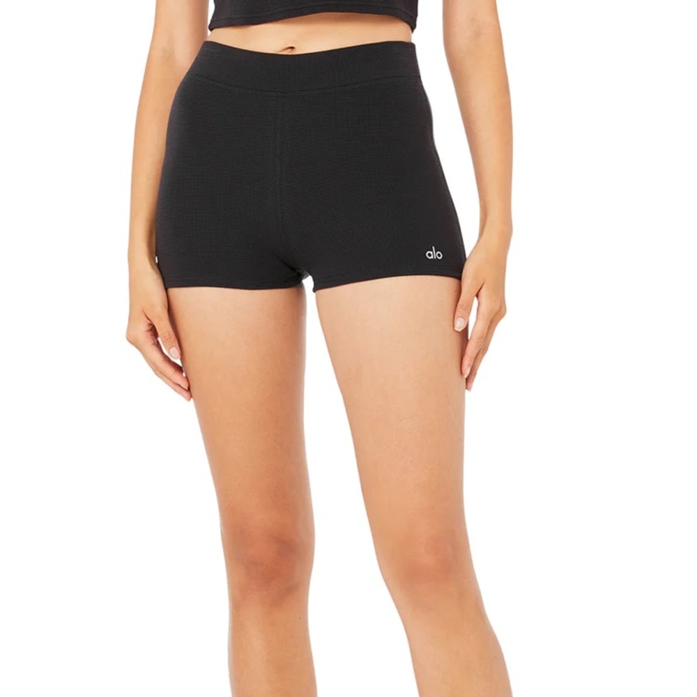 Alo yoga short micro waffle boyshort